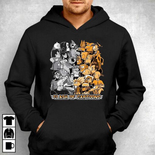 Clash Of Cartoons T-shirt