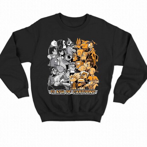 Clash Of Cartoons T-shirt