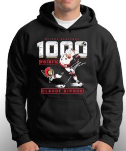 Claude Giroux Ottawa Senators 1000 Career Points Shirt 2 Claude Giroux Ottawa Senators 1000 Career Points Shirt 3