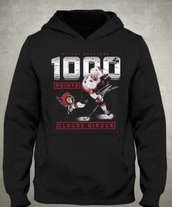 Claude Giroux Ottawa Senators 1000 Career Points T-shirt 2 Claude Giroux Ottawa Senators 1000 Career Points T shirt 3