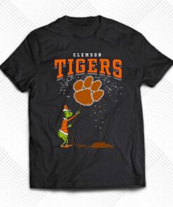 Clemson Tiger Christmas Football Unisex T-shirt Clemson Tiger Christmas Football Unisex T-shirt