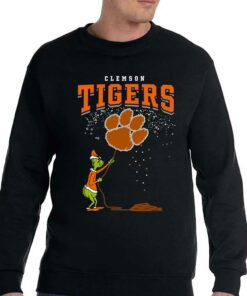 Clemson Tiger Christmas Football Unisex T shirt 4