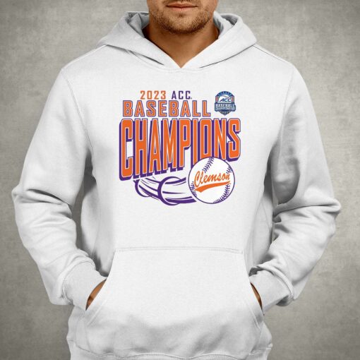 Clemson Tigers 2023 Acc Baseball Conference Tournament Champions T-shirt