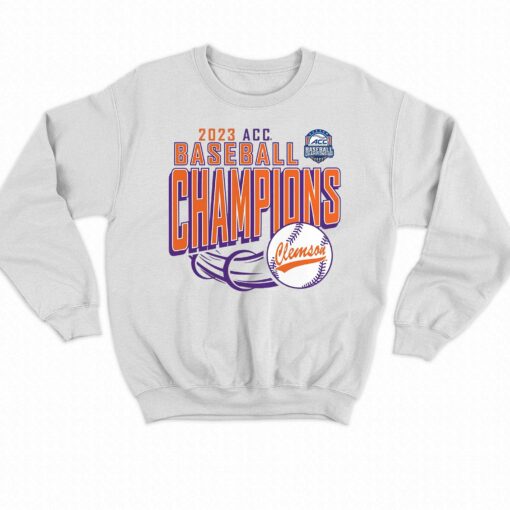 Clemson Tigers 2023 Acc Baseball Conference Tournament Champions T-shirt