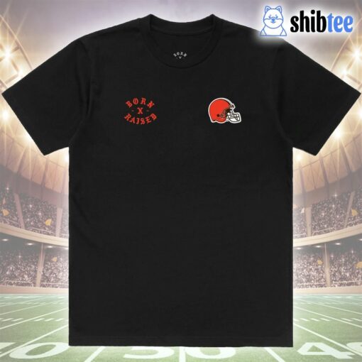 Cleveland Browns Born X Raised Unisex T-shirt