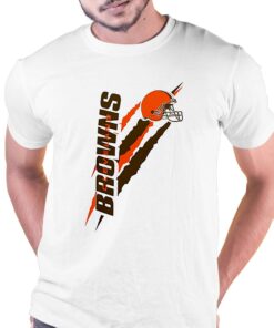 Cleveland Browns Starter Color Scratch T-shirt Cleveland Browns Starter Color Scratch T-shirt