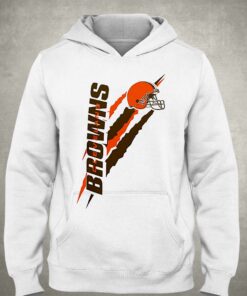 Cleveland Browns Starter Color Scratch T shirt 3