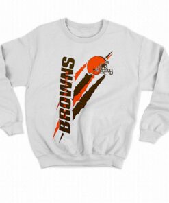 Cleveland Browns Starter Color Scratch T shirt 4