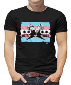 Cm Punk – Best In The World Trans Pride Shirt Cm Punk – Best In The World Trans Pride Shirt