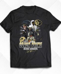Coach Prime Deion Sanders Signature T-shirt Coach Prime Deion Sanders Signature T-shirt