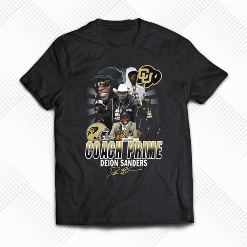 Coach Prime Deion Sanders Signature T-shirt