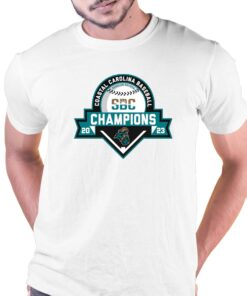 Coastal Carolina Chanticleers 2023 Sun Belt Baseball Regular Season Champions T shirt 1
