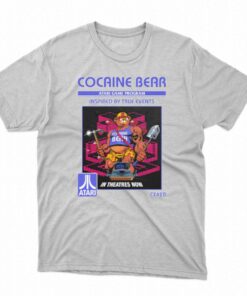 Cocaine Bear Inspired By True Events In Theatres Now T-shirt Cocaine Bear Inspired By True Events In Theatres Now T-shirt