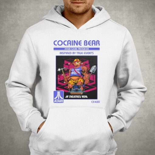 Cocaine Bear Inspired By True Events In Theatres Now T-shirt