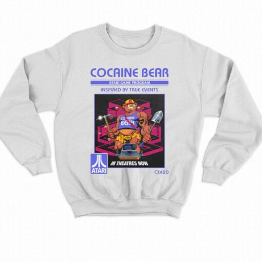 Cocaine Bear Inspired By True Events In Theatres Now T-shirt