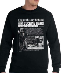 Cocaine Bear The Real Story Behind Shirt 4