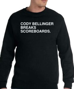 Cody Bellinger Breaks Scoreboards Shirt 4