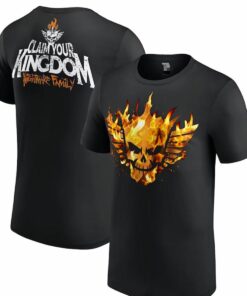 Cody Rhodes Claim Your Kingdom Flames T shirt 3