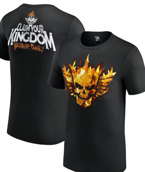 Cody Rhodes Claim Your Kingdom Flames T-shirt