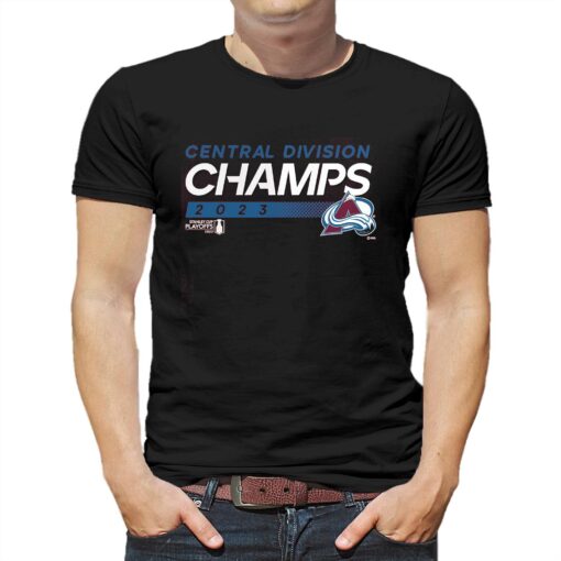 Colorado Avalanche 2023 Metropolitan Division Champions T-shirt