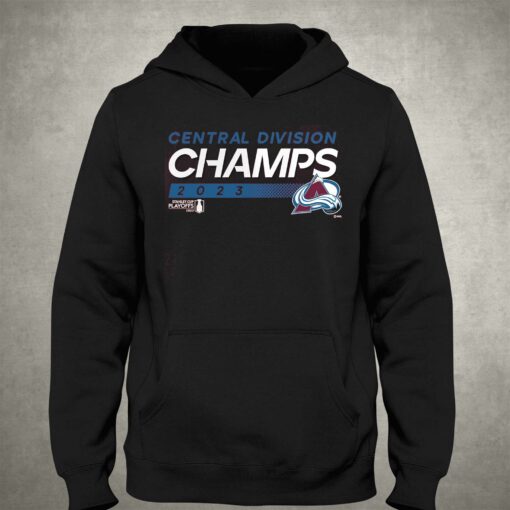 Colorado Avalanche 2023 Metropolitan Division Champions T-shirt