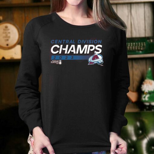 Colorado Avalanche 2023 Metropolitan Division Champions T-shirt