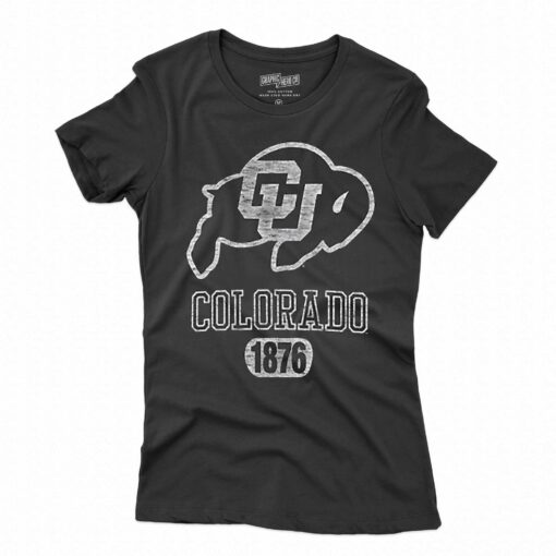 Colorado Buffaloes ’47 1876 Primary Logo Franklin T-shirt