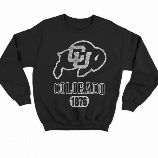 Colorado Buffaloes ’47 1876 Primary Logo Franklin T-shirt