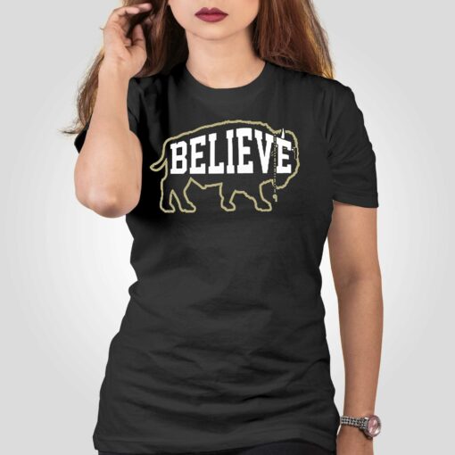 Colorado Buffaloes Football Believe Buffalo Shirt