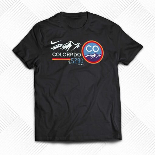 Colorado Rockies City Connect Graphic T-shirt