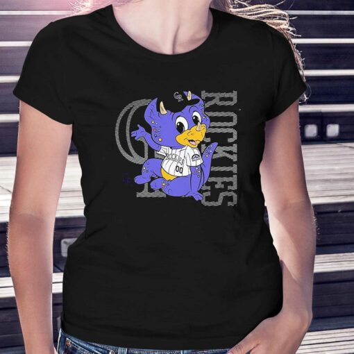 Colorado Rockies Mascot Dinger Shirt