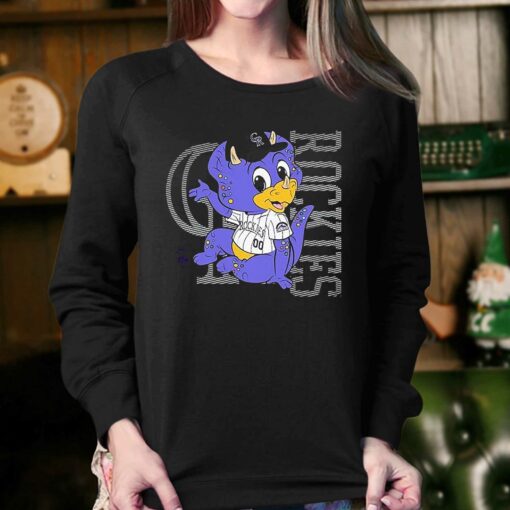 Colorado Rockies Mascot Dinger Shirt