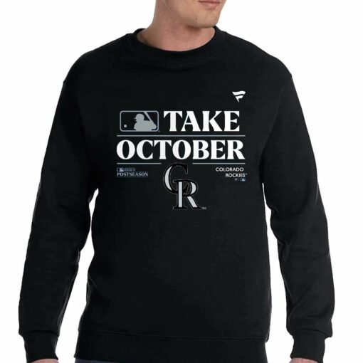 Colorado Rockies Take October Playoffs Postseason 2023 Shirt