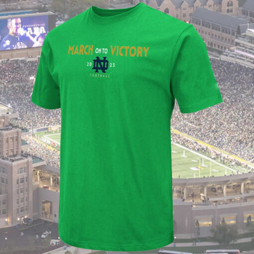 Colosseum Notre Dame Fighting Irish Green 2023 The Shirt T-shirt