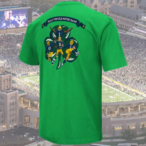 Colosseum Notre Dame Fighting Irish Green 2023 The Shirt T-shirt