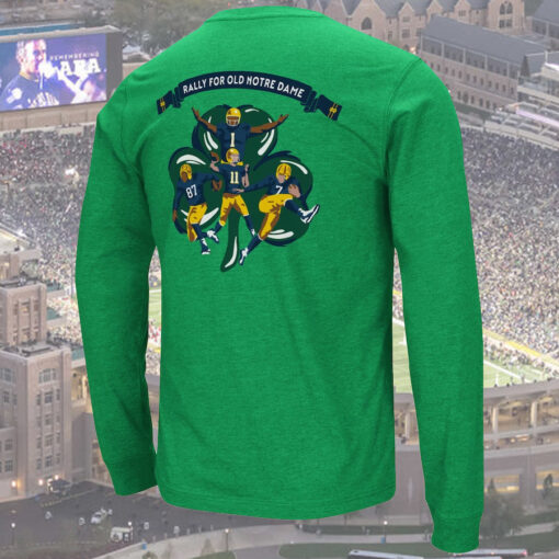 Colosseum Notre Dame Fighting Irish Green 2023 The Shirt T-shirt