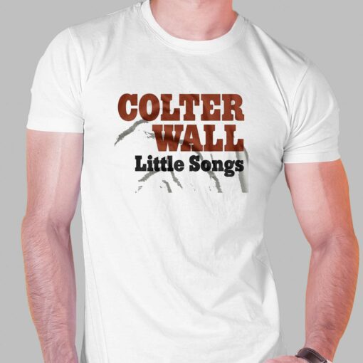 Colter Wall Merch Colter Wall Little Songs Album Shirt