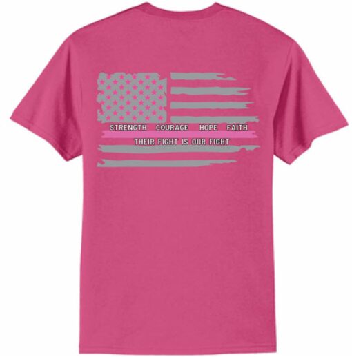 Columbia Police Department T-shirt Pink