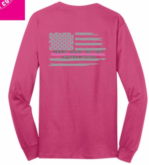 Columbia Police Department T-shirt Pink