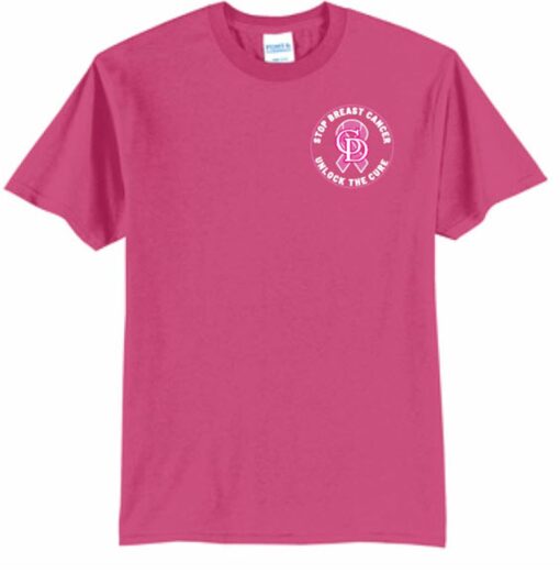 Columbia Police Department T-shirt Pink