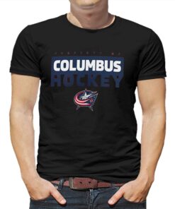 Columbus Blue Jackets Fanatics Branded Gain Ground T-shirt