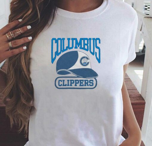 Columbus Clippers Helmet T-shirt