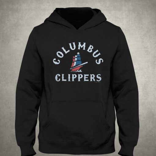 Columbus Clippers Ship Crewneck T-shirt