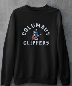 Columbus Clippers Ship Crewneck T-shirt 3 Columbus Clippers Ship Crewneck T shirt 4
