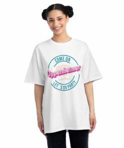 Come On Oppenheimer Let’s Go Party With Teal Pink Barbie Come On Oppenheimer Let’s Go Party With Teal Pink Barbie