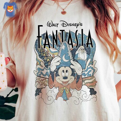 Comfort Colors Disney Fantasia Tee Fantasia Sorcerer Shirt