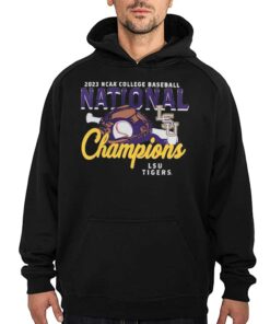 Comfort Colors Gray Lsu Tigers 2023 Ncaa Mens Baseball College World Series Champions Glove Bat T-shirt 2 Comfort Colors Gray Lsu Tigers 2023 Ncaa Mens Baseball College World Series Champions Glove Bat T shirt 3