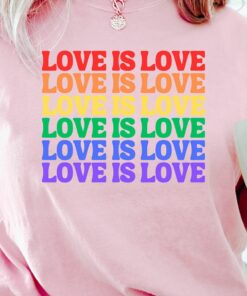 Comfort Colors Love Is Love Shirt Pride Month Shirt Pride