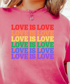 Comfort Colors Love Is Love Shirt Pride Month Shirt Pride
