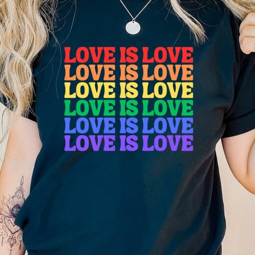 Comfort Colors Love Is Love Shirt Pride Month Shirt Pride